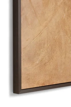 Raeven schilderij 90x120cm - Oker