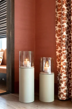 Reza windlicht H74cm - Taupe