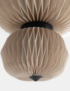 Rikke hanglamp 2*E27 D60cm - Beige