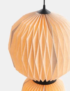 Rikke hanglamp 2*E27 D40cm - Beige