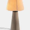 Rikke vloerlamp 1*E27 H95cm - Beige