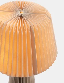 Rikke vloerlamp 1*E27 H95cm - Beige