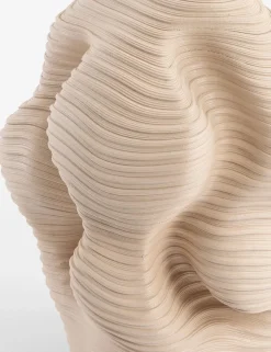 Rinus vaas H41cm - Beige