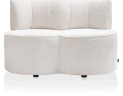 Roan bank 2 zits - Creme