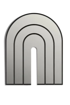 Rufo spiegel 80x100cm - Zwart