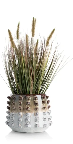 Saar pot H19cm - Multikleur