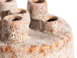 Safia vaas H15cm - Beige