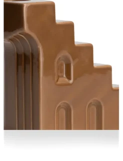 Skira kandelaar H11.8cm - Bruin