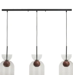 Skylar hanglamp 3*GU10 - Zwart / antraciet