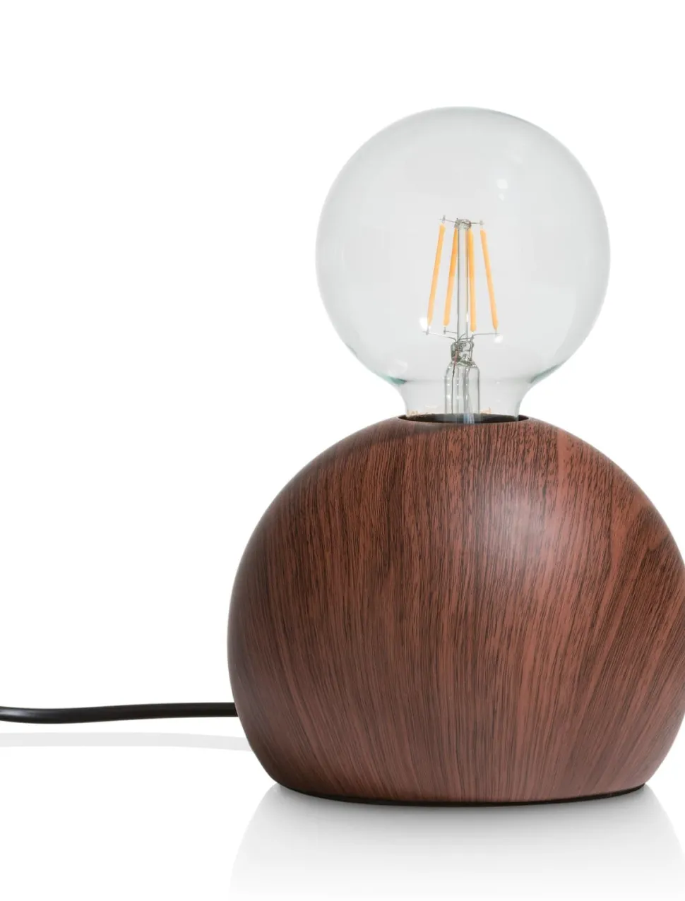 Skylar tafellamp 1*E27 - Zwart / antraciet