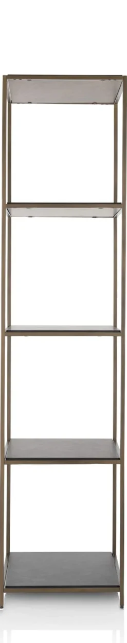 Stand up rek 45x50x193cm - Goud