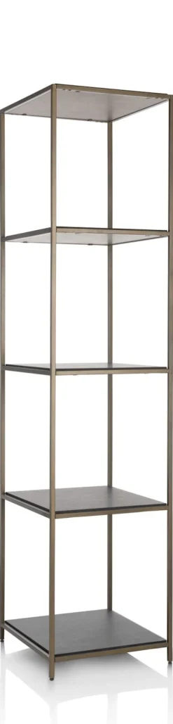 Stand up rek 45x50x193cm - Goud