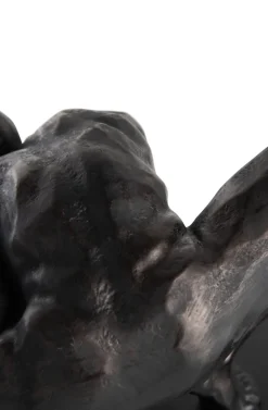 Stretching beeld H19cm - Zwart