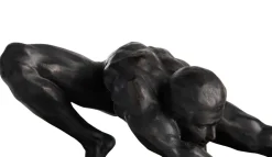 Stretching beeld H19cm - Zwart