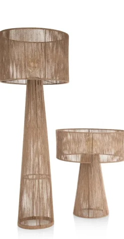 Tali tafellamp 1*E27 H57cm - natural