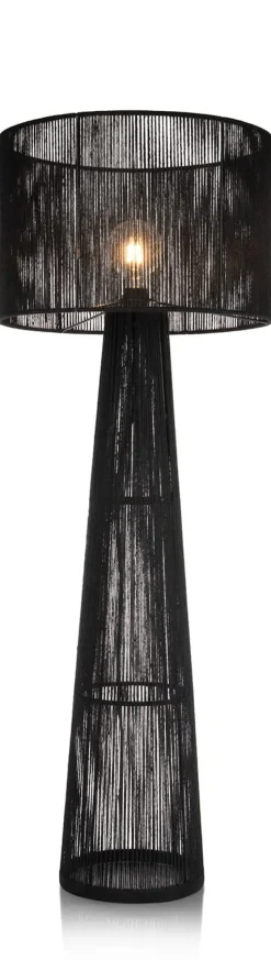 Tali vloerlamp 1*E27 H120cm - zwart