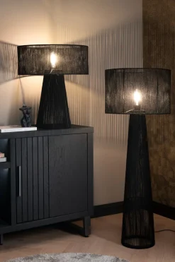 Tali vloerlamp 1*E27 H120cm - zwart