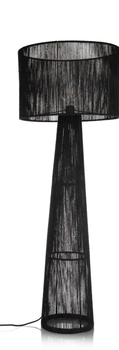 Tali vloerlamp 1*E27 H120cm - zwart