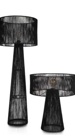 Tali vloerlamp 1*E27 H120cm - zwart