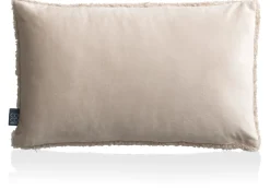 Teddy kussen 30x50cm - beige