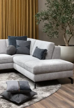 Timeless - Aria kussen 45x45cm - Antraciet