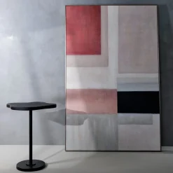 Tina bijzettafel H50cm - Zwart