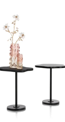 Tina bijzettafel H50cm - Zwart