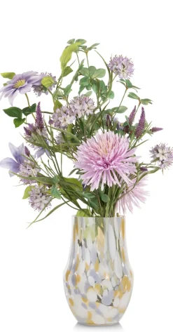 Tropaeolum Spray H88cm kunstbloem - Groen