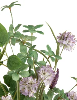 Tropaeolum Spray H88cm kunstbloem - Groen