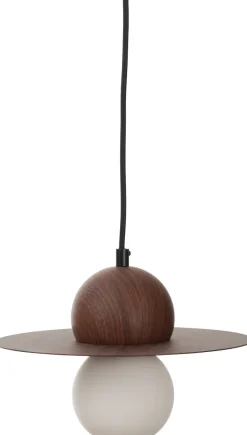 Ufo hanglamp 3*G9 - Bruin