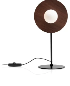 Ufo tafellamp 1*G9 - Bruin