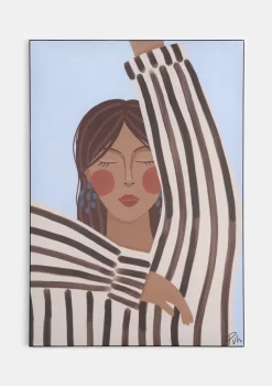 Zenya wand doek - 70x100cm