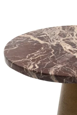 Zita bijzettafel H43cm - Rood